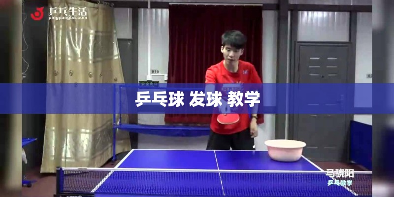 乒乓球 发球 教学