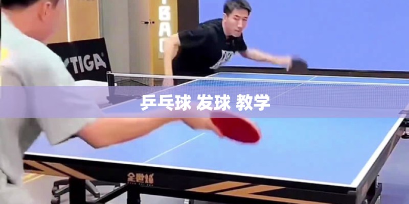 乒乓球 发球 教学
