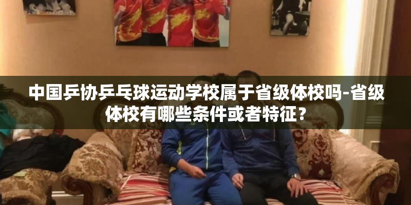 中国乒协乒乓球运动学校属于省级体校吗-省级体校有哪些条件或者特征？