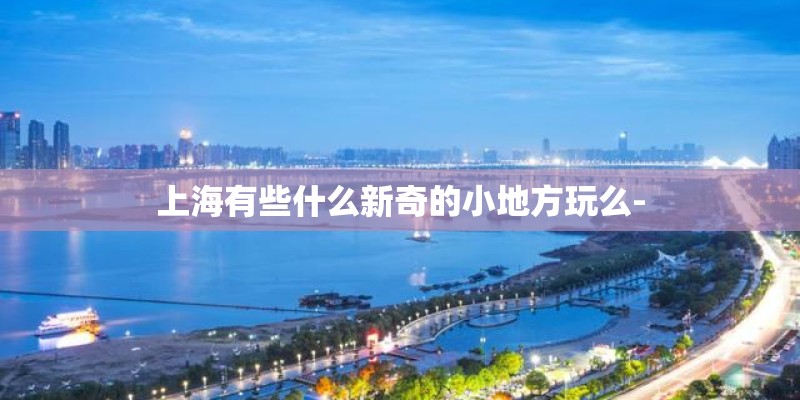 上海有些什么新奇的小地方玩么-