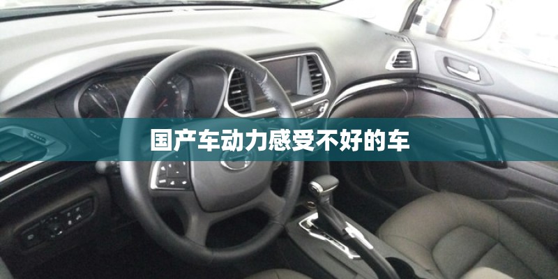 国产车动力感受不好的车