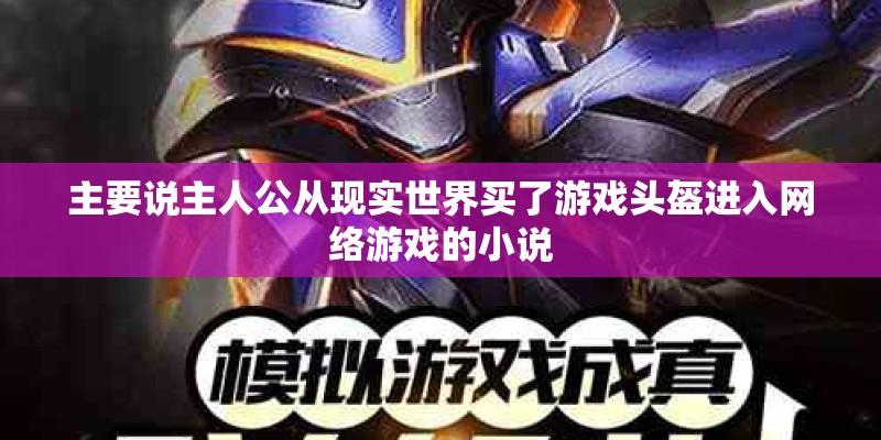 主要说主人公从现实世界买了游戏头盔进入网络游戏的小说