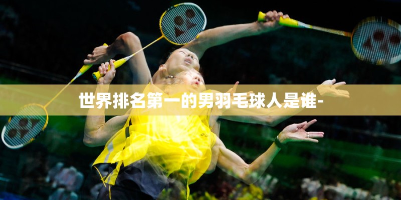 世界排名第一的男羽毛球人是谁-