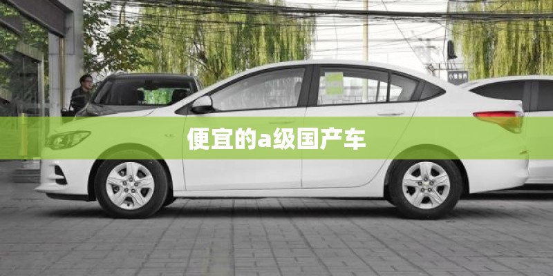 便宜的a级国产车
