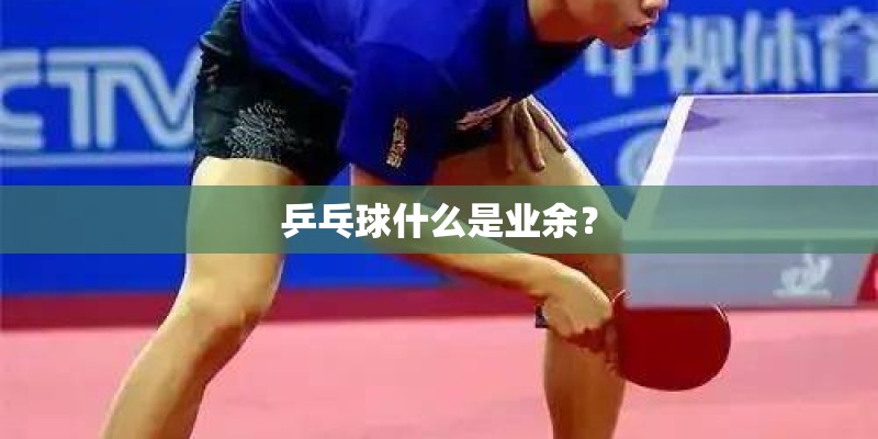 乒乓球什么是业余？