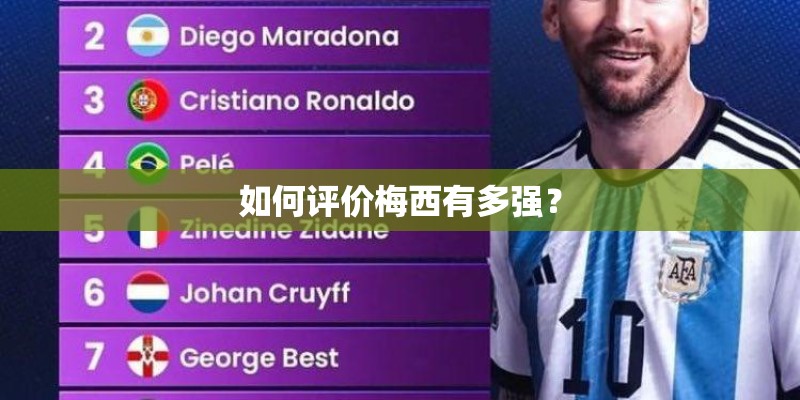如何评价梅西有多强? 如何评价梅西有多强?