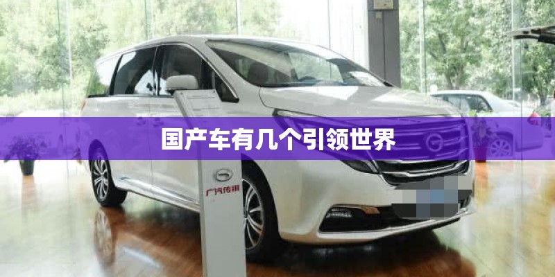 国产车有几个引领世界 国产车有几个引领世界
