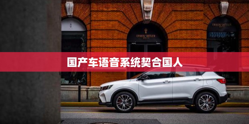 国产车语音系统契合国人 国产车语音系统契合国人