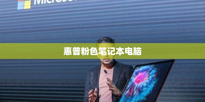 惠普粉色笔记本电脑