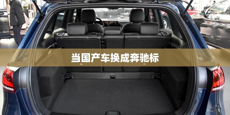 当国产车换成奔驰标 当国产车换成奔驰标