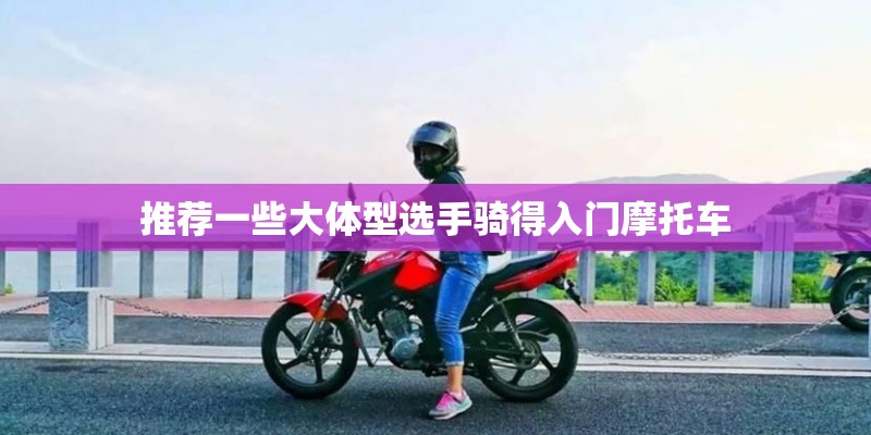 推荐一些大体型选手骑得入门摩托车 推荐一些大体型选手骑得入门摩托车