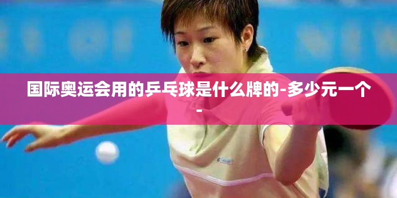 国际奥运会用的乒乓球是什么牌的-多少元一个-