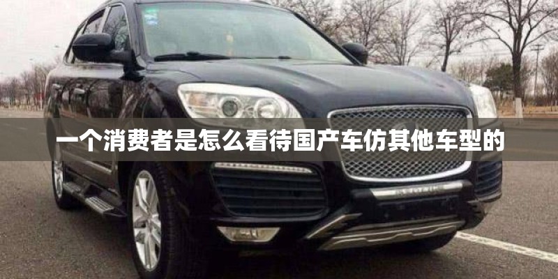 一个消费者是怎么看待国产车仿其他车型的 一个消费者是怎么看待国产车仿其他车型的