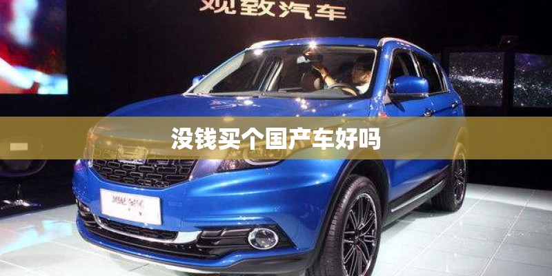没钱买个国产车好吗 没钱买个国产车好吗