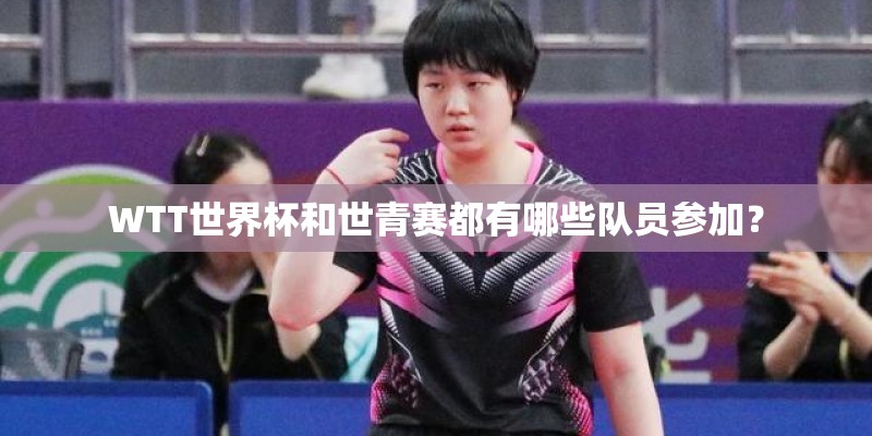 WTT世界杯和世青赛都有哪些队员参加? WTT世界杯和世青赛都有哪些队员参加?