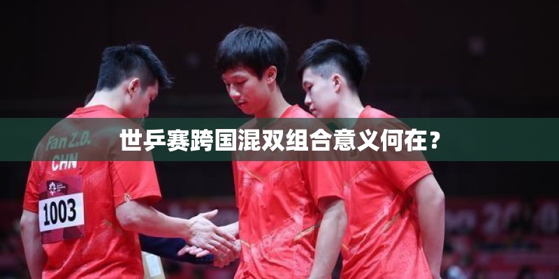 世乒赛跨国混双组合意义何在？