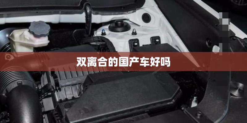 双离合的国产车好吗 双离合的国产车好吗