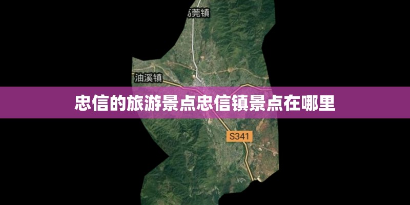 忠信的旅游景点忠信镇景点在哪里
