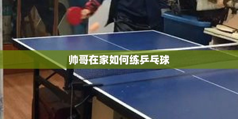 帅哥在家如何练乒乓球 帅哥在家如何练乒乓球