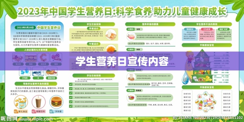 学生营养日宣传内容 学生营养日宣传内容