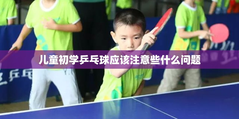 儿童初学乒乓球应该注意些什么问题 儿童初学乒乓球应该注意些什么问题