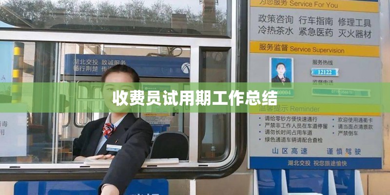 收费员试用期工作总结