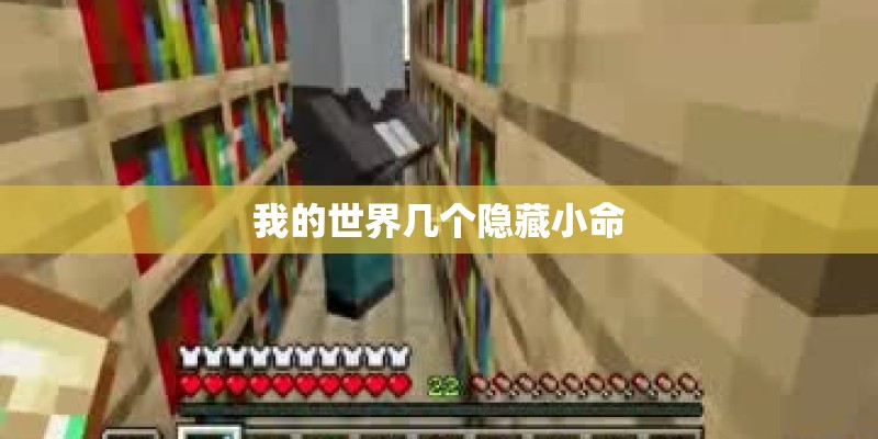 我的世界几个隐藏小命