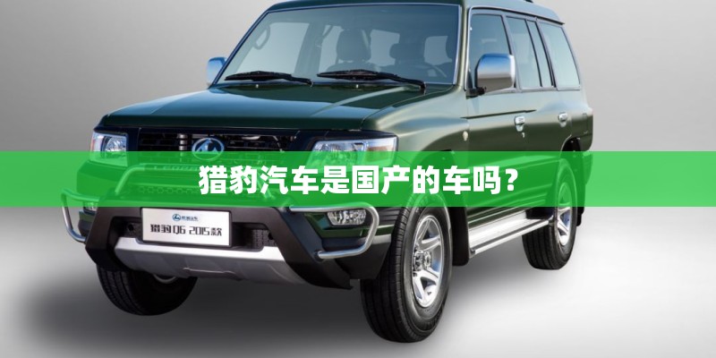 猎豹汽车是国产的车吗？
