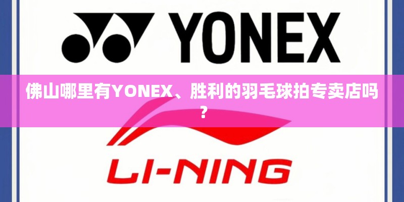 佛山哪里有YONEX、胜利的羽毛球拍专卖店吗？