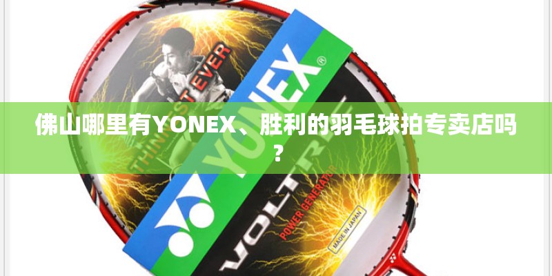 佛山哪里有YONEX、胜利的羽毛球拍专卖店吗？