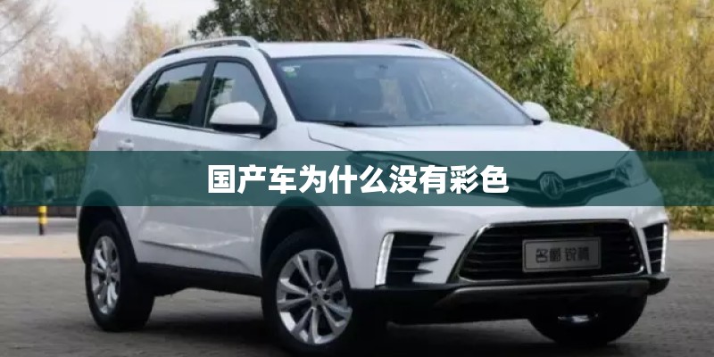 国产车为什么没有彩色 国产车为什么没有彩色