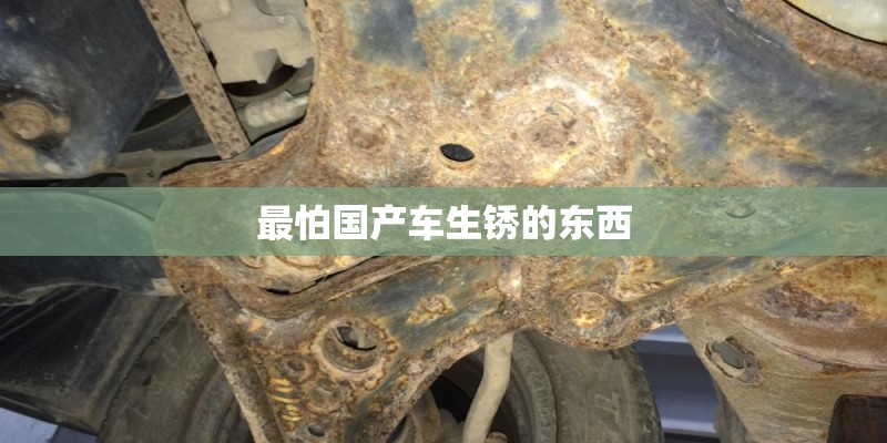 最怕国产车生锈的东西 最怕国产车生锈的东西