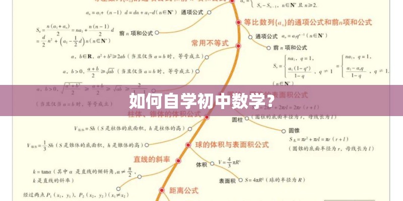 如何自学初中数学? 如何自学初中数学?